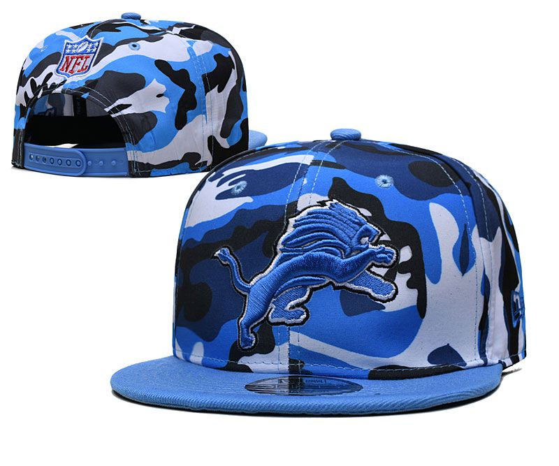 2022 NFL Detroit Lions Hat TX 0712->->Sports Caps